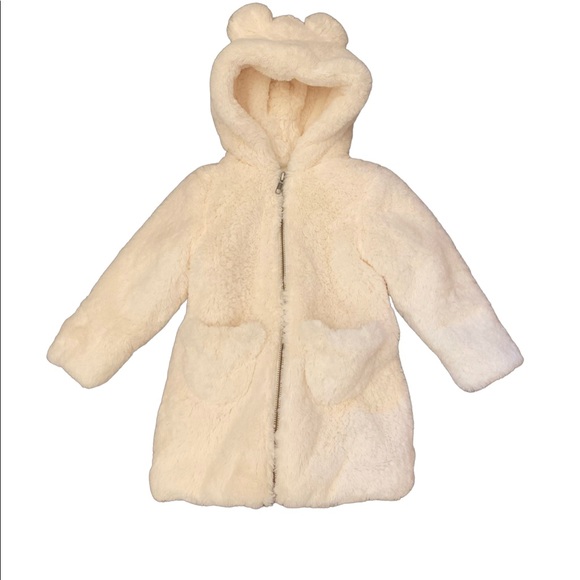 GUC - Lili Gaufrette faux fur coat 18m - Picture 1 of 3